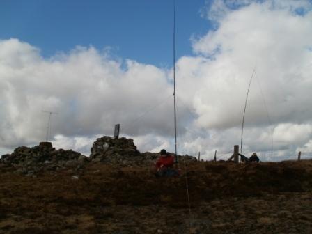 Summit scene of Carnedd y Filiast