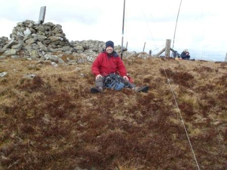 Tom MW1EYP/P on Carnedd y Filiast GW/NW-032