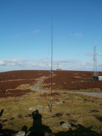 Mast for 80m dipole