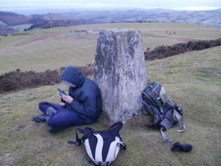 Summit of Y Golfa