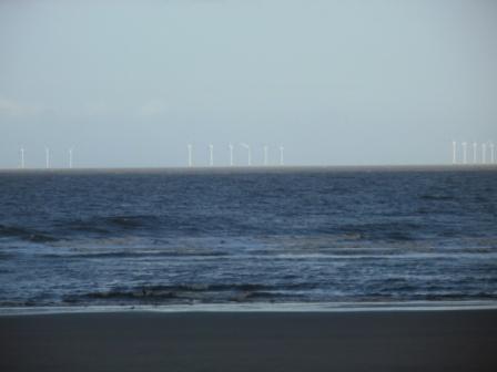 Wind farm just off Prestatyn