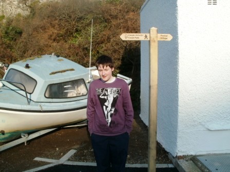 Pembrokeshire Coast Path at Solva