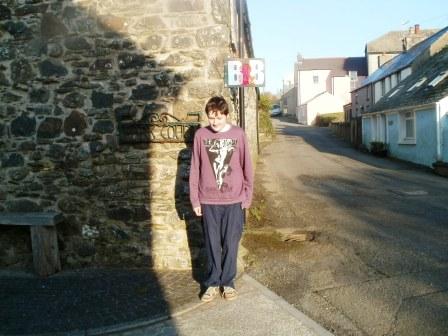 Sunny morning in Trefin