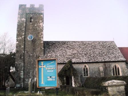 St Mary's church in Angle