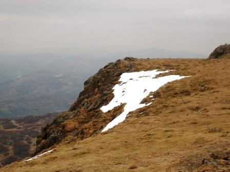 Edge of the summit plateau