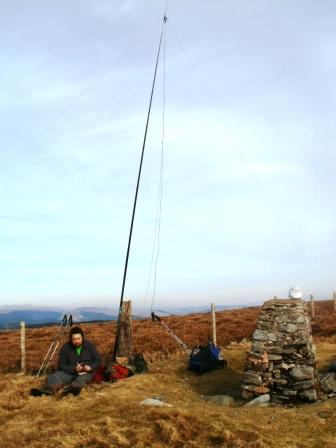 Tom & 40m dipole