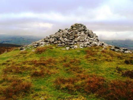 Large cairn on Mwdwl-eithin