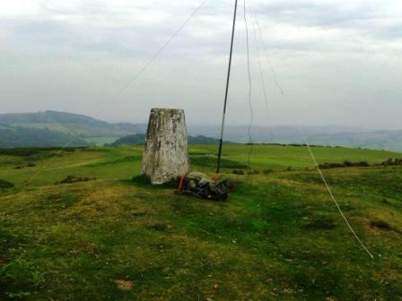 12m antenna on summit