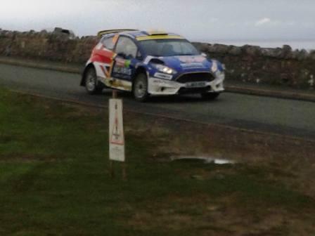 Had to get the timing right to photograph a rally car at the speeds they were going!