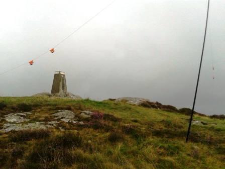 Summit of Mynydd Bodafon