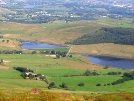 View from Pendle summit