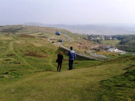Descending the Great Orme