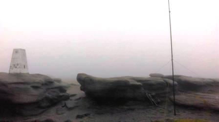 My antenna on Kinder Scout