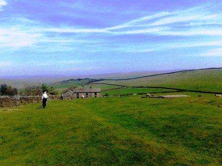 Farm near Windgather Rocks