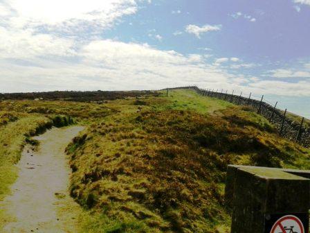 Pym Chair, heading towards Shining Tor