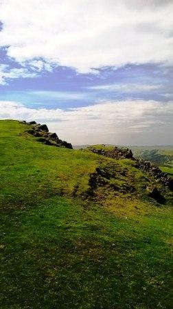 Approaching Windgather Rocks