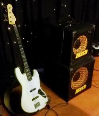 Fender Jazz bass & Mark Bass rig