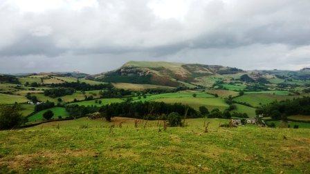 Looking back over to Gyrn Moelfre