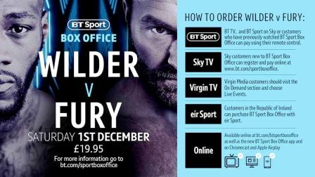 Wilder v Fury Pay-Per-View