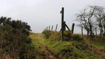 Start of the footpath
