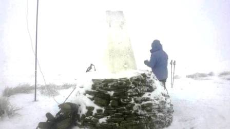 Trig point on Soldier's Lump