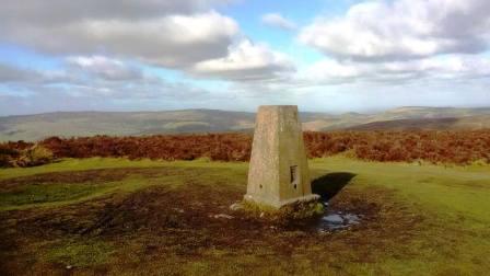 Trig point on Pole Bank