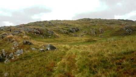 Approaching the summit