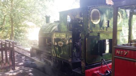 At Dolgoch station