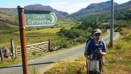 Jimmy at the start point