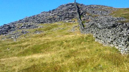 Ascending Moelfre