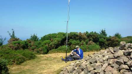 Jimmy M0HGY/P operating on VHF