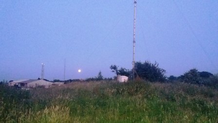 Night falling on Dundry Down
