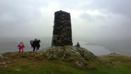 Hallin Fell summit