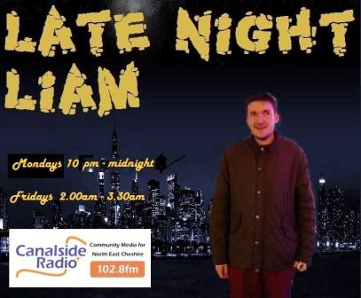 Late Night Liam on Canalside Radio