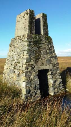 Strange structure on the summit of White Hill