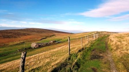 Initial approach to Shining Tor