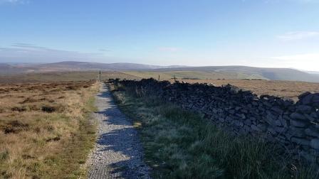 Setting off back towards the Cat & Fiddle