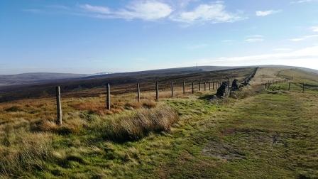 Cat & Fiddle in the distance