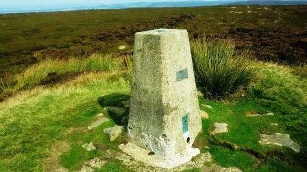 Trig point on Round Hill