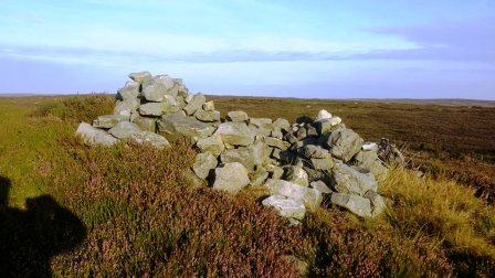 Summit cairn