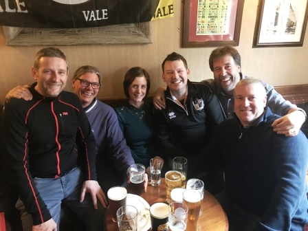 Brownhills Staff Football Team reunion!