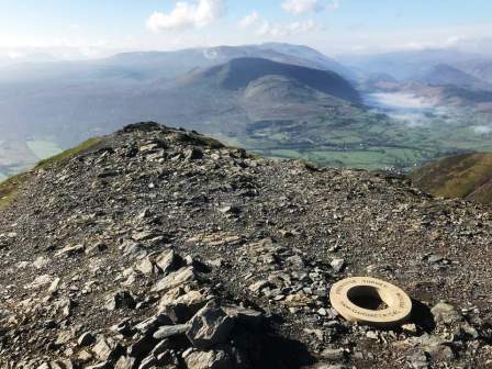 View from Blencathra summit