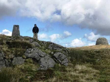 Jimmy on Drygarn Fawr