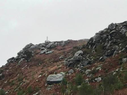 A glimpse of the Rylstone Cross