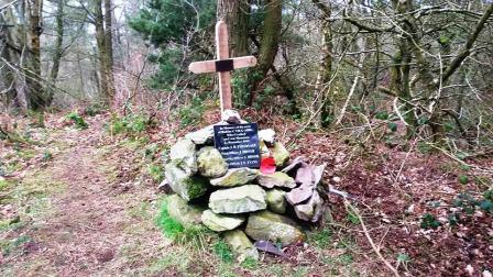 Memorial cairn