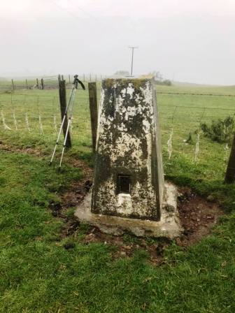 Summit of Stingwern Hill