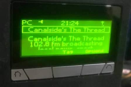 Canalside being received on a Wi-Fi radio