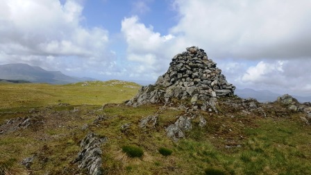 Summit cairn