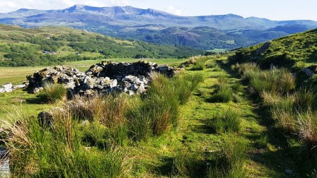 Great view of Cadair Idris as we descended