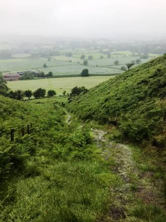 Descending Caer Caradoc